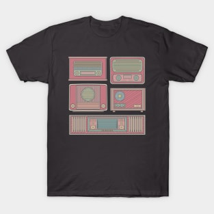 Red Classic Radio T-Shirt